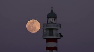 Espectacular eclipse de luna