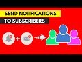 Comment vous assurer que les abonns de votre chane youtube reoivent des notifications de nouvelles vidos