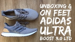 Adidas Ultra Boost 3.0 LTD 'Leather Cage' | UNBOXING & ON FEET | fashion shoes | brand new 2017 | HD