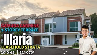 Gamuda Gardens -  Illaria 20’ x 65’ Intermediate [ 2 storey terrace ] Walkthrough