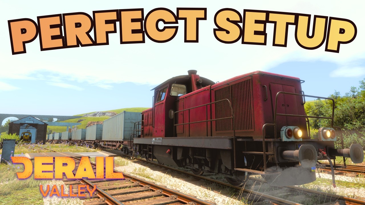 Derail Valley - Realistic Difficulty - Perfect Setup