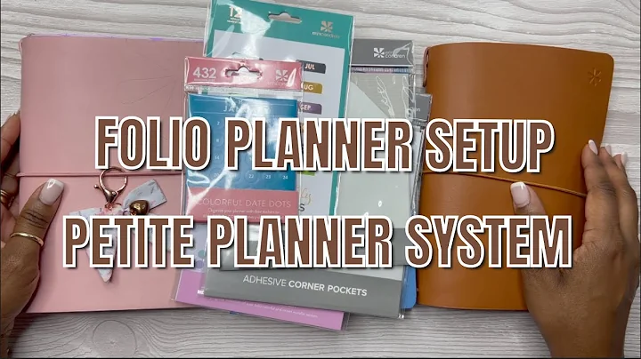 FALL PLANNER SETUP | Setting Up My Erin Condren Fo...