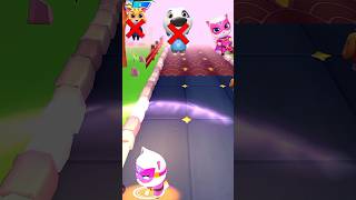 Talking Tom Hero Dash 🆚 Talking Tom Gold Run 🆚 Cat Runner | Ultimate Runner Clash 🔥🏃 #shorts