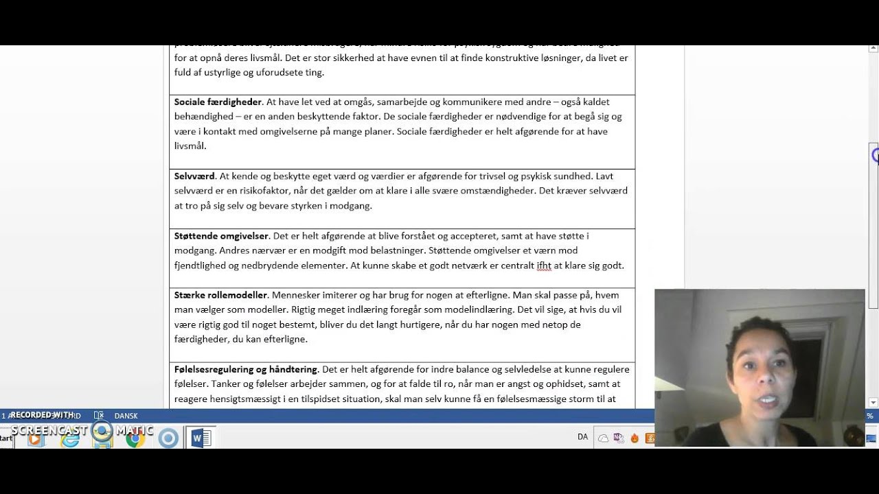 Om Psykisk sundhed og Ukuelighed