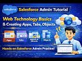 Salesforce Admin Tutorial | Web Technology Basics & Creating Apps, Tabs, Objects
