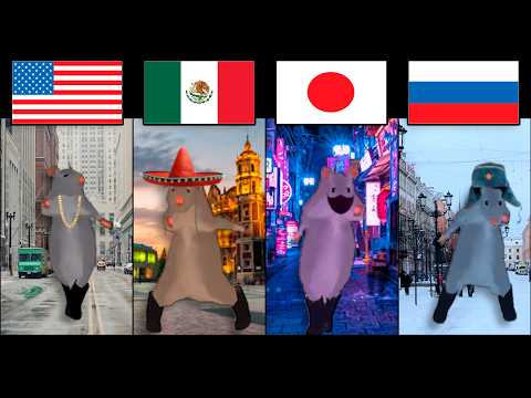 Chess type beat in different countries (Rat Dance)