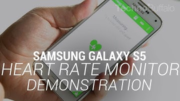 Samsung Galaxy S5 Heart Rate Monitor Demonstration