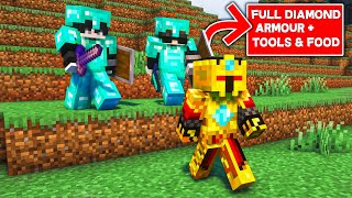 MINECRAFT SPEEDRUNNER VS 2 FULL DIAMOND JUGGERNAUTS