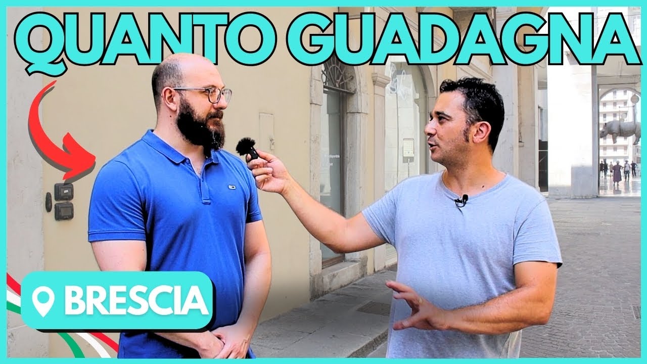 Quanto GUADAGNANO gli italiani ? (Brescia)