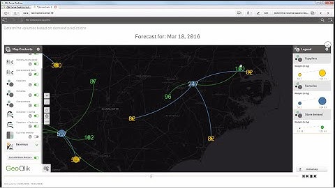 GeoQlik for Qlik Sense Demo: climate-oriented BI case study (English language)