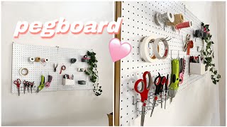 Meu Ateliê 3: Montando um Pegboard!