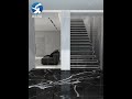 Rubber insert L shape stair edge trim protector