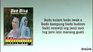 Duo Diva - Jawa Minang | Lirik Lagu Minang