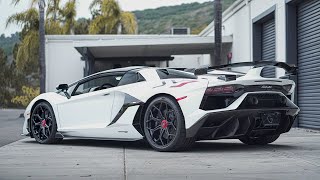 2020 White Lamborghini Aventador SVJ * Roadster*