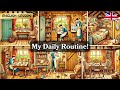 English Vocabulary for Daily Routine ⏰