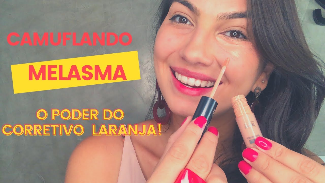 COMO COBRIR MELASMA OU MANCHAS ESCURAS com MAQUIAGEM| Entendendo a Colorimetria na Maquiagem