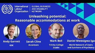 ILO GBDN webinar Unleashing potential: reasonable accommodations at work, 17 April 2024
