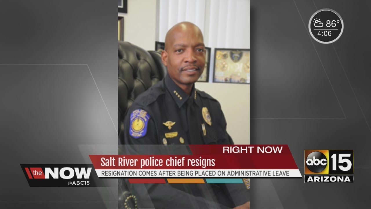 Salt River Police Chief resigns from position YouTube