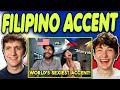 Americans React to Filipino Accent Challenge!