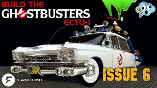 Fanhome Ghostbusters Ecto-1 model kit build part 4 issue 6 stages 15-18