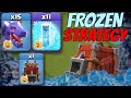 15 Dragons + 11 Freeze + Log Launcher = More STRONGER &amp; Shut Down Any TH13 | Clash Of Clans
