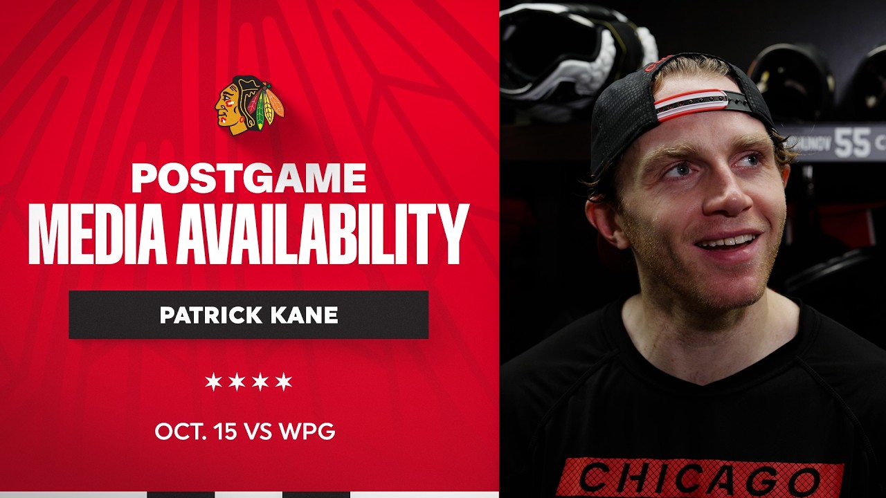 "A little bit of a flashback tonight" | Patrick Kane Postgame Media 10.15.26