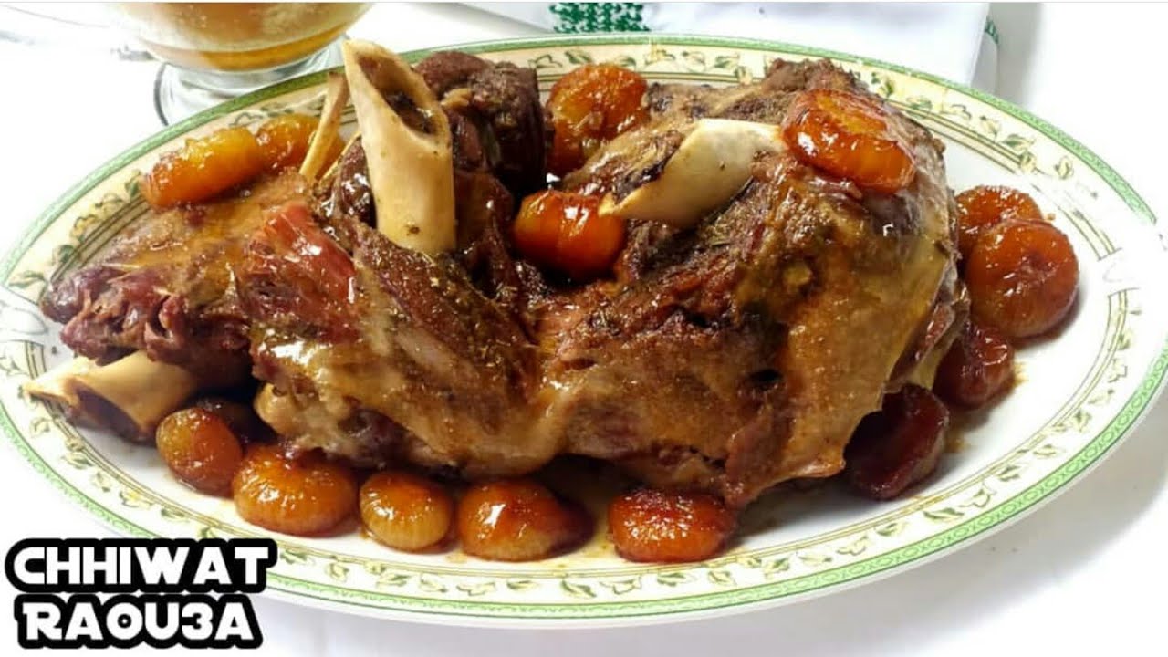 كتف الخروف المشوي الملكي  على الطريقة المغربية بدون ماءبلبصل معسل 😋 خطيير  حصري/  morocco Roast Lamb