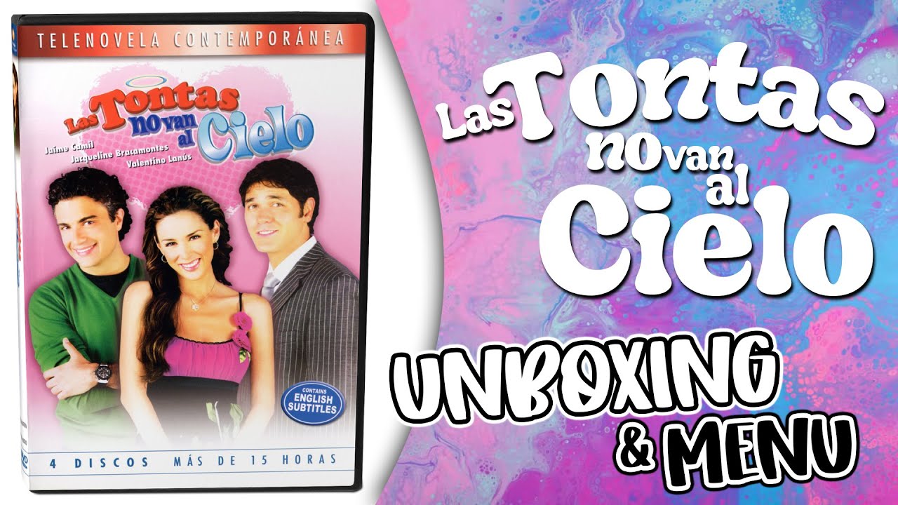 Las Tontas No Van Al Cielo - DVD - Telenovela - Unboxing y menu - YouTube