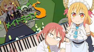 Miss Kobayashis Dragon Maid S Opening - Ai no Supreme! [Piano Cover]