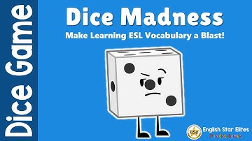 Dice Madness - An Exciting ESL Game That Will Make Learning Vocabulary a Blast! | ESL Games