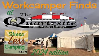 Workcamper Finds at the Quarzsite Sports, Vacation and RV Show  2024 edition