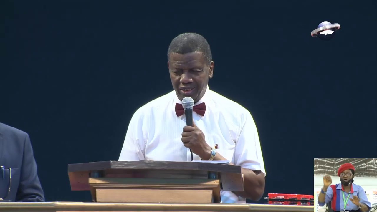 PASTOR E.A ADEBOYE'S SERMON DAY (5) IT IS TIME TO FLY YouTube