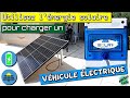 Borne de recharge plug and play pour vhicule lectrique solar mobil avec kit solaire