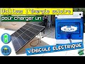 Borne de recharge Plug and Play pour véhicule électrique Solar Mobil avec kit solaire