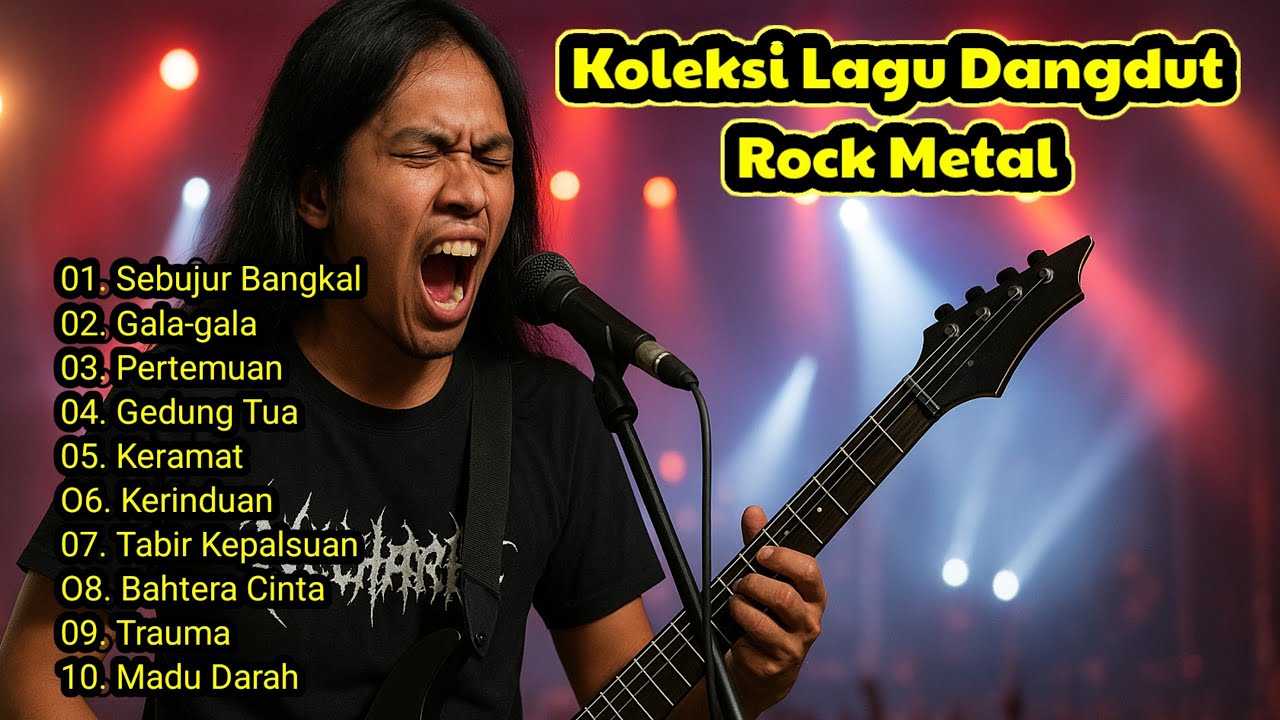 Dangdut Rock Metal Collection – Indonesian Heavy Fusion of Emotion & Power!