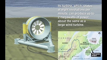 Generating Energy from the Tides