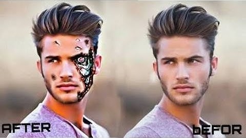 PicsArt Editing Tutorial | Learn How to Make Terminator Face From picsart