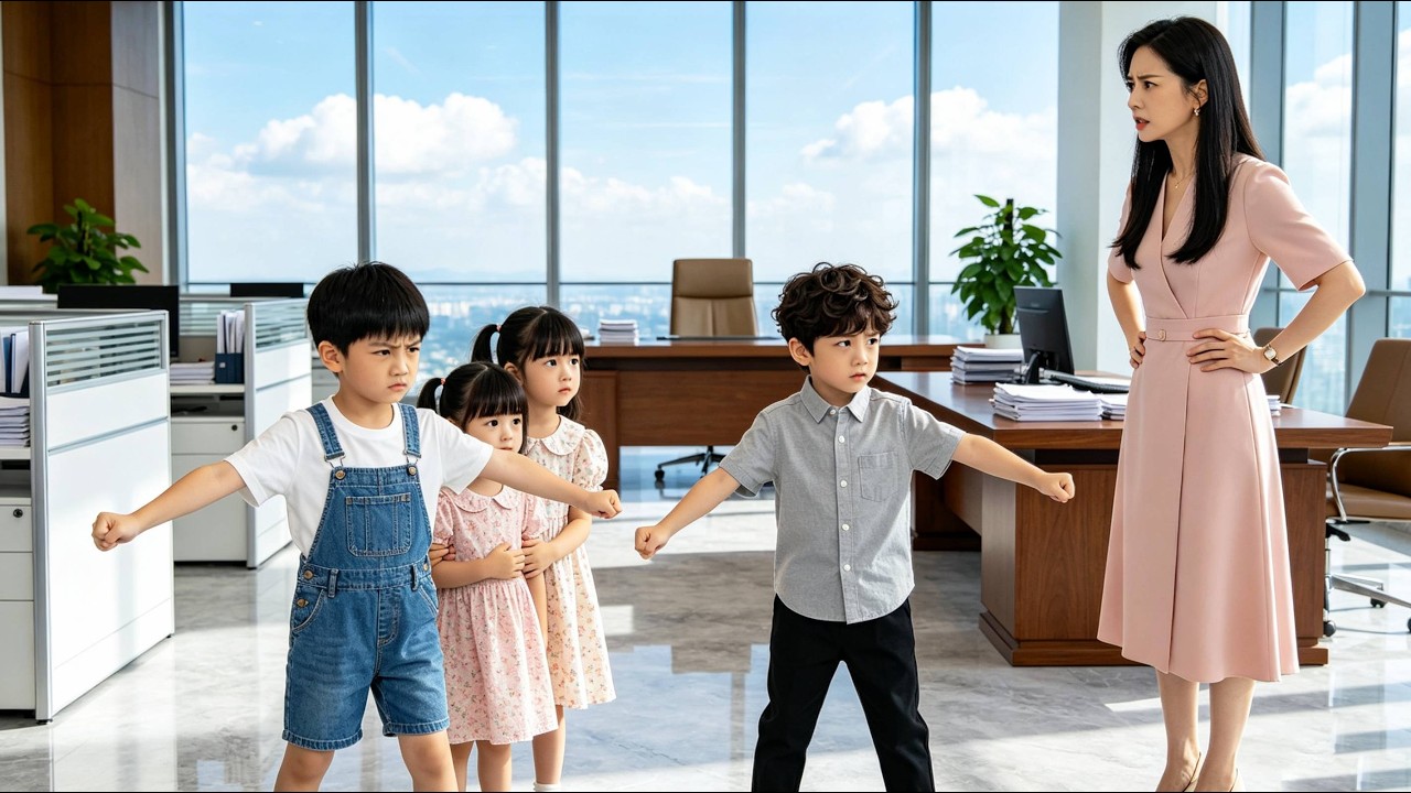 【全集】5歲小女孩被惡毒女職員為難，兩個哥哥跑來保護她，不料他們竟是CEO的孩子！💖