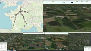 1 Hour Tgv Train 3D Simulation 4K Multi View Demo