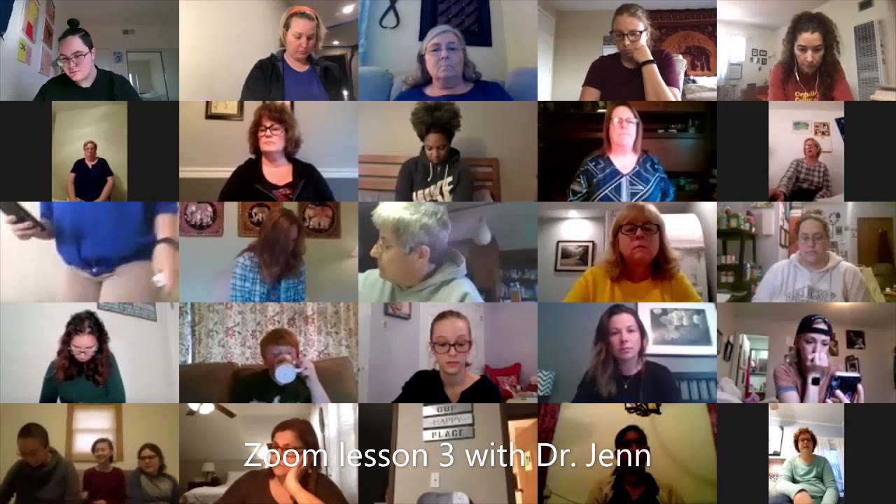 Club ASL® Beginner ASL Zoom lesson 3 with Dr. Jenn YouTube