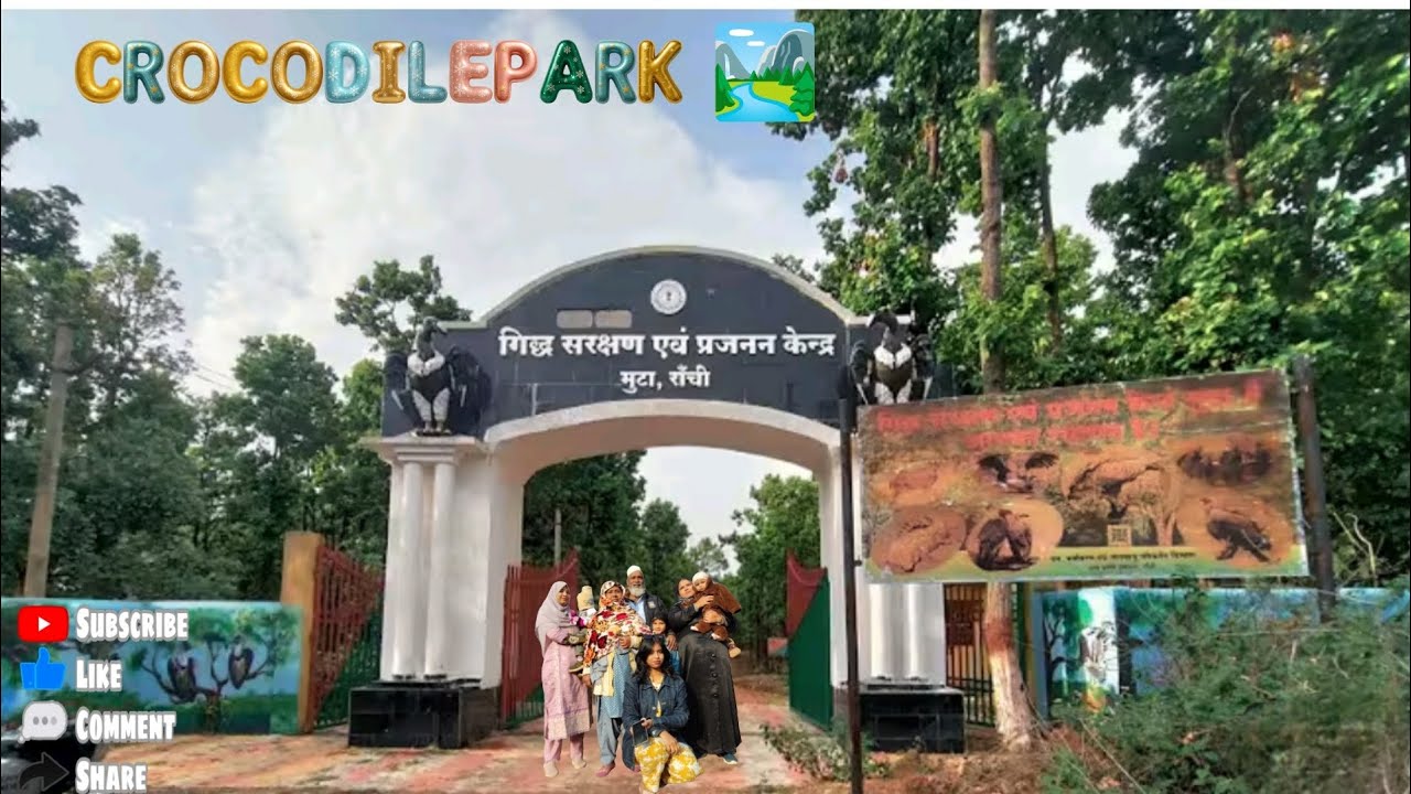 Part (01)Picnic with family 💐 Hidden waterfall 🏞️ Crocodile park 🐊