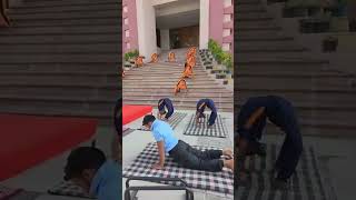 #swami ramdevji # Patanjali Gurukulam #callesthenics #aura #acrobatics #stunts_videos #virelshorts #