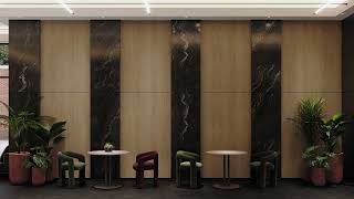 3D Animation Lobby | Architectural visualization | 3DsMax and Corona render