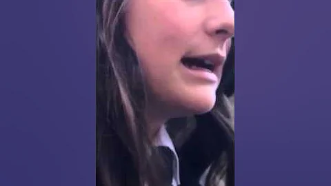 Beth raps in school CRAZY
