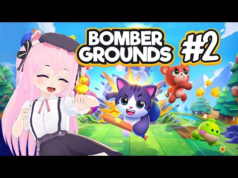 Dejando bombitas a todos | Bombergrounds: Reborn #2 | CherryCat | Vtuber 🍒