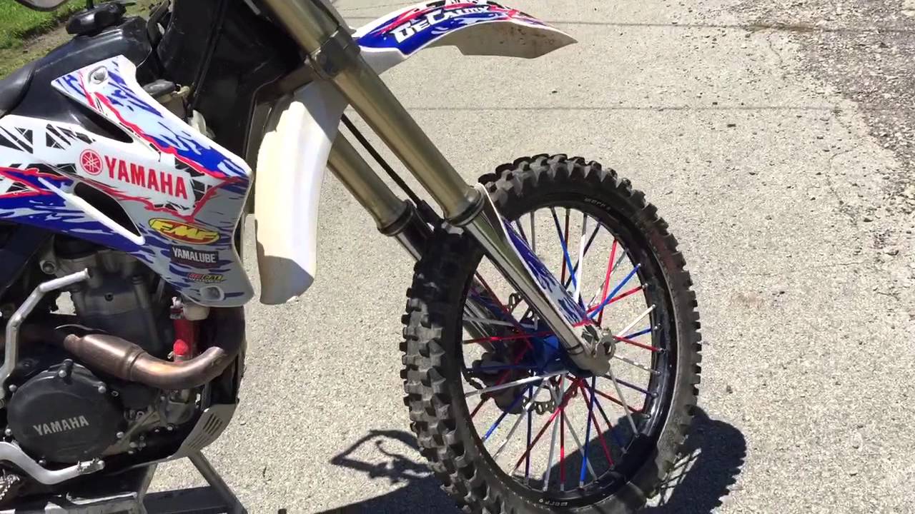 Finished bike build. 08 yz450f big bore yz478f YouTube