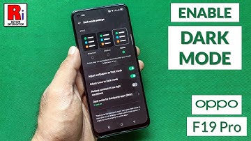 How to Enable Dark Mode in Oppo F19 Pro (2 Methods)