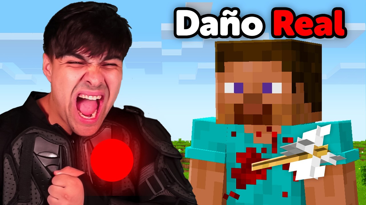 Si Recibo Daño en Minecraft, lo Siento en la Vida Real