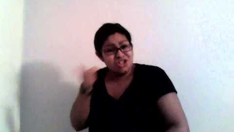 American Sign Language 201(12761) Lesson 8 Chapter 15 Assignment