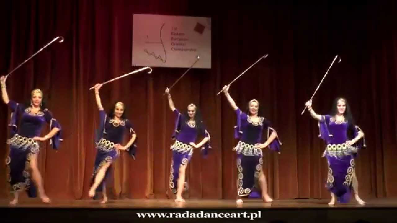 Saidi  Zesp Rada Dance Art  1 miejsce   Eastern European Oriental Championship 2014